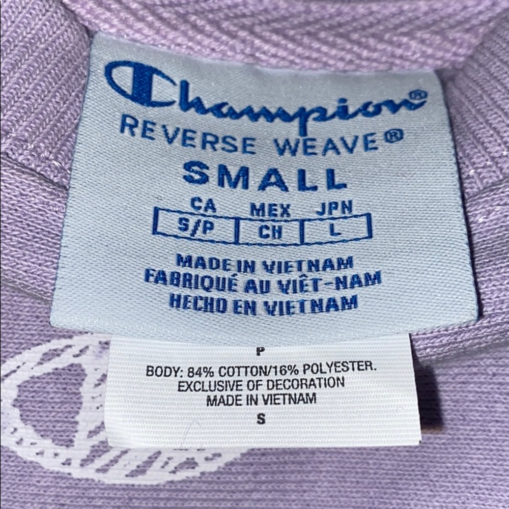 Champion sweater